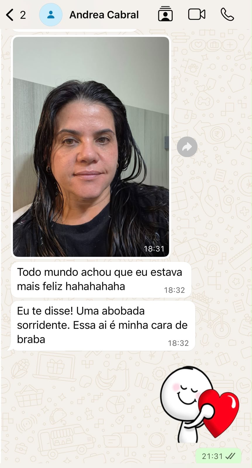 Depoimento de Andrea